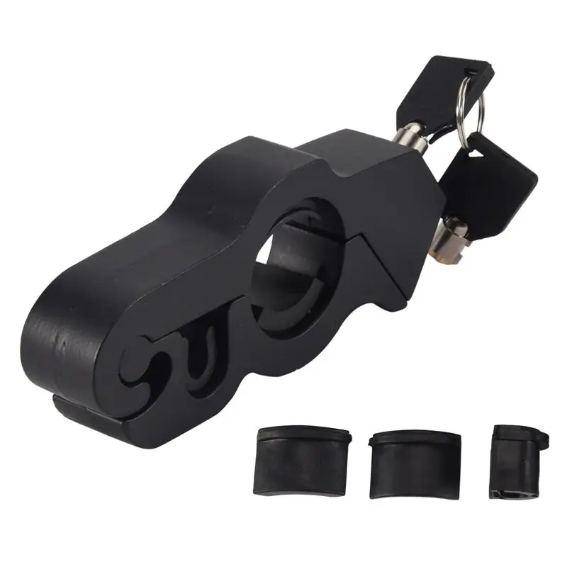 Best-Selling Motorcycle Lock-A Grip / Throttle / Brake / Handlebar Lock To Secure Your Bike, Scooter, Moped Or ATV In Under 5 Se