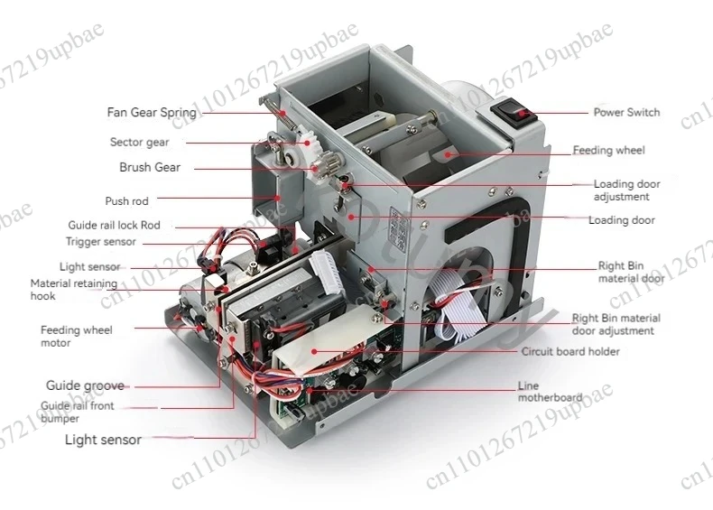 Digital Display Automatic Screw Feeder Machine 1-5mm Screw Arrangement Tool