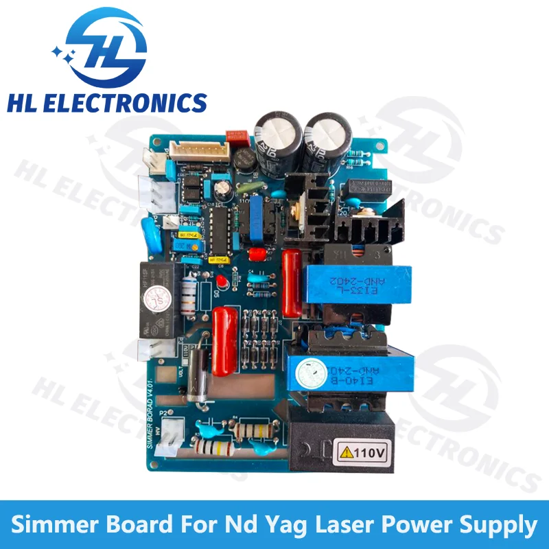 Simmer placa para nd yag laser de alimentação, 500w