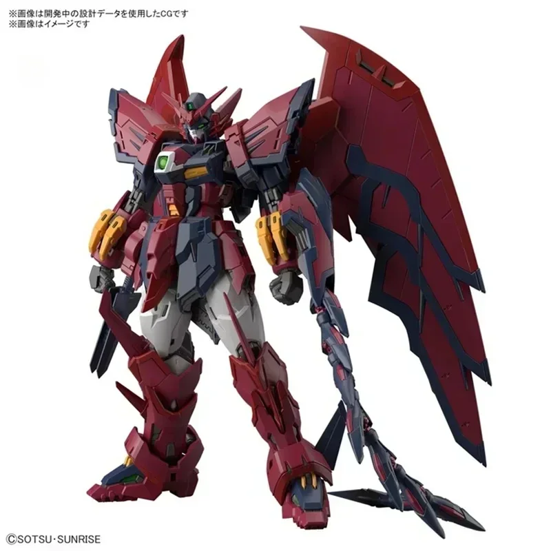 W magazynie Oryginalny RG 1/144 GUNDAM EPYON MOBILE SUIT WING OZ-13MS Bandai Anime Model Zabawki Figurka akcji Prezenty