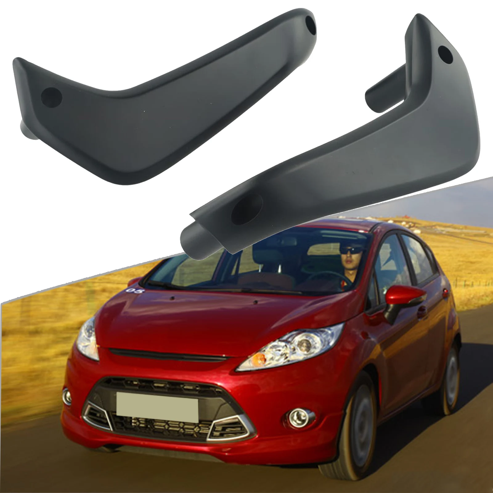 Interior Left&Right Door Pull Handle For Ford Fiesta 2011-20 Manual Only D2BB-A23942-CA35B8 D2BB-A23943-CA35B8