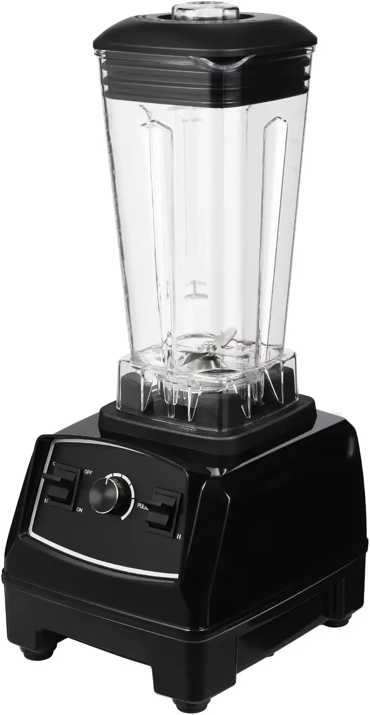 

2200W Electric Blender, High-Power Countertop Blender with Self-Cleaning, Adjustable Speed for Smoothies, Juices, Milk Shakes, a