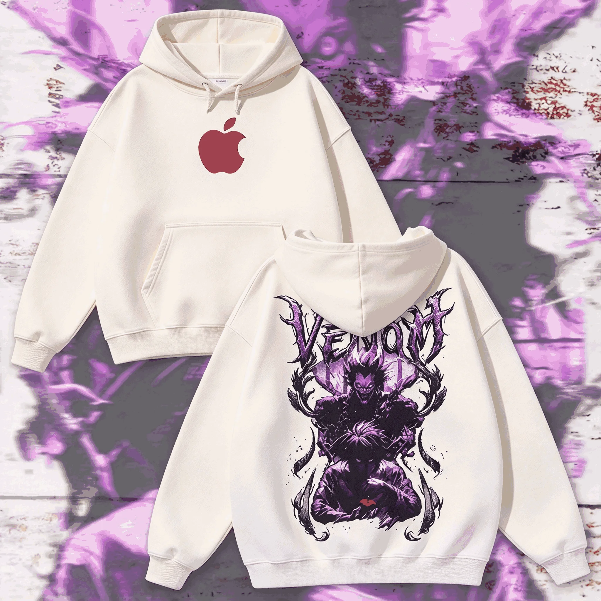 DEATH NOTE Casual Loose Oversized Printed Unisex Retro Fashion Vintage Loose sweatshirt Sports Graphic for Men Women hot product