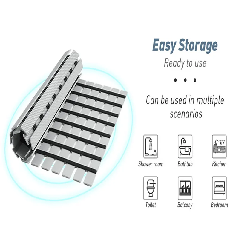 샤워 룸 샤워 발 매트, 욕실 바닥 매트, 가정용 방수 및 낙하 방지 매트, 호텔 욕실 미끄럼 방지 문짝 매트
