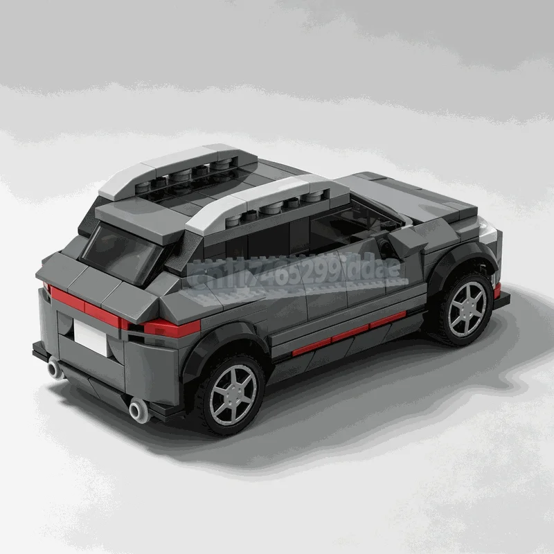 315Parts MOC Compact Urban SUV CS35 Style Grey Sports Car Vehicle Building Blocks DIY Creative Assembly Collection Display Toy
