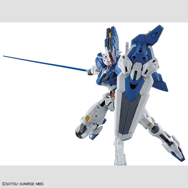 In Stock Bandai 100% Genuine Gundam Model Kit HG 1/144 gundam Aerial Rebuild Anime Action Figure Collection Assembly Model Toys view 6