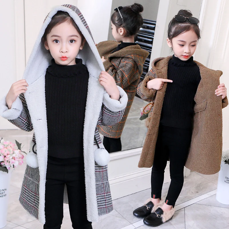 

New Spring Autumn Winter Child Kid Clothes Baby Boys Girls Jackets Outwear Soft Warm Coat for 4-14 Years