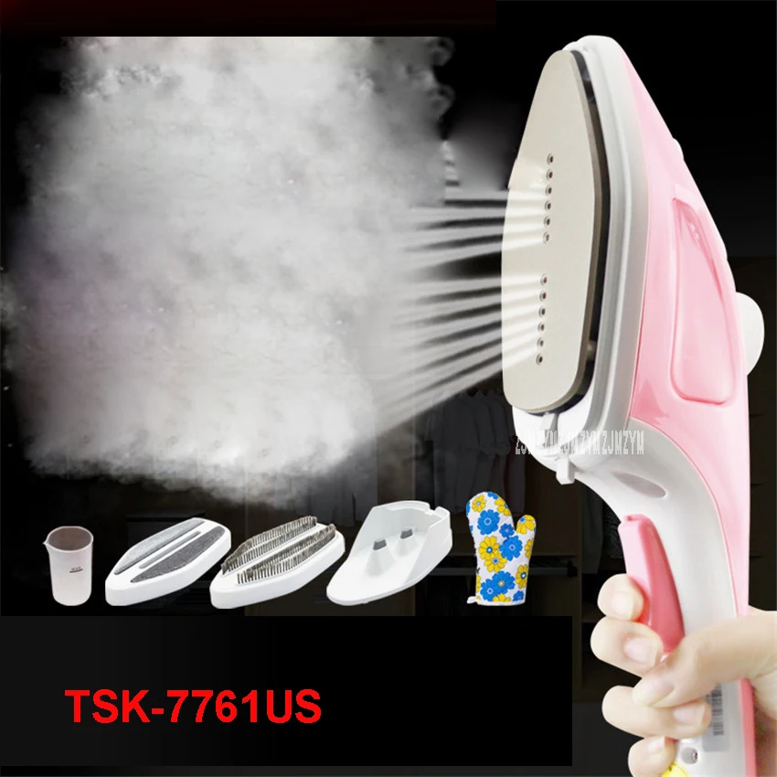 

TSK-7761US 220V Home Handheld Hanging Machine Iron Mini Portable Steam Brush Winner Artifact Iron Garment Steamers Travel 70ml