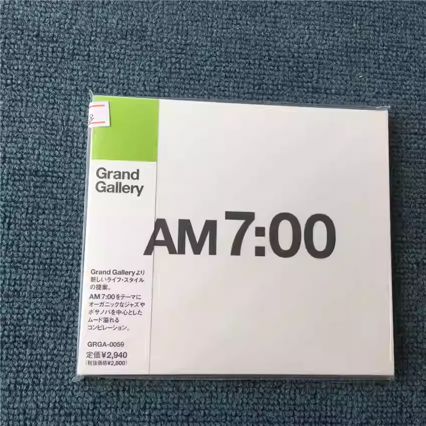 

Bossa Nova & Lounge Compilation Various Artists Music CD Grand Gallery presents AM7:00 Music Record Cosplay Soundtracks Box Gift