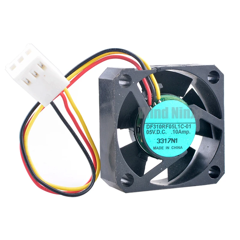 DF310RF05L1C-01 3cm 30mm fan 30x30x10mm DC5V 0.10A 3pin Axial flow fan cooling fan for micro device routers