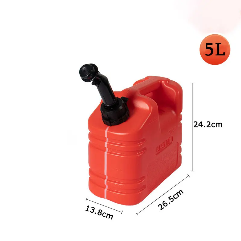 AliExpress NONE 5/10L Car Fuels Cans Portable Fuel Tank Gasolines Diesel Container For Dirt Bike Motorcycle Car Emergency Fuels Bucket Fuels Can