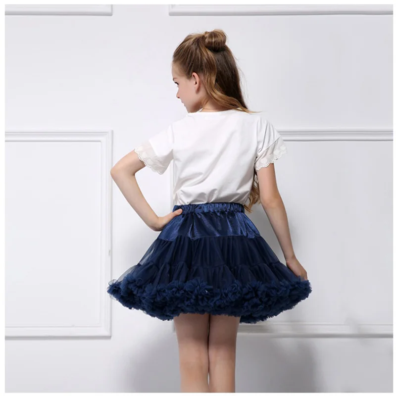 Новые детские юбки, полуюбки для девочек, детская юбка-пачка, балетная юбка для девочек, летняя юбка-пачка, сетчатая юбка принцессы