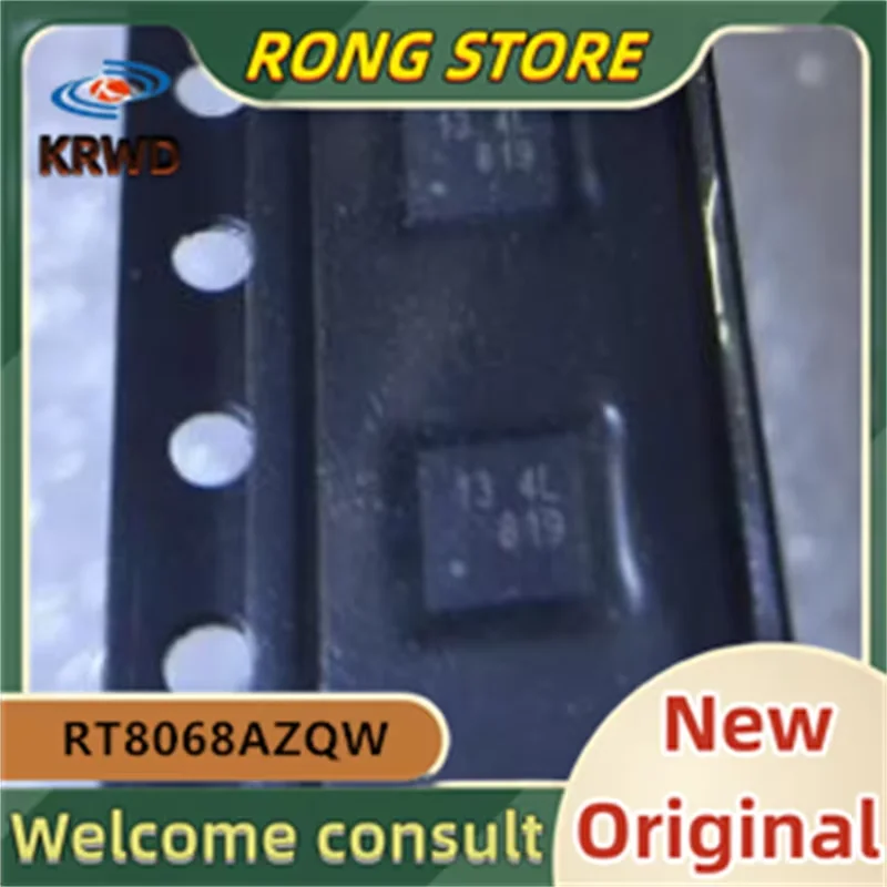 

(15 шт.) 13 4L 13 =** новый и оригинальный чип IC RT8068AZQW RT8068A RT8068 QFN DC-DC