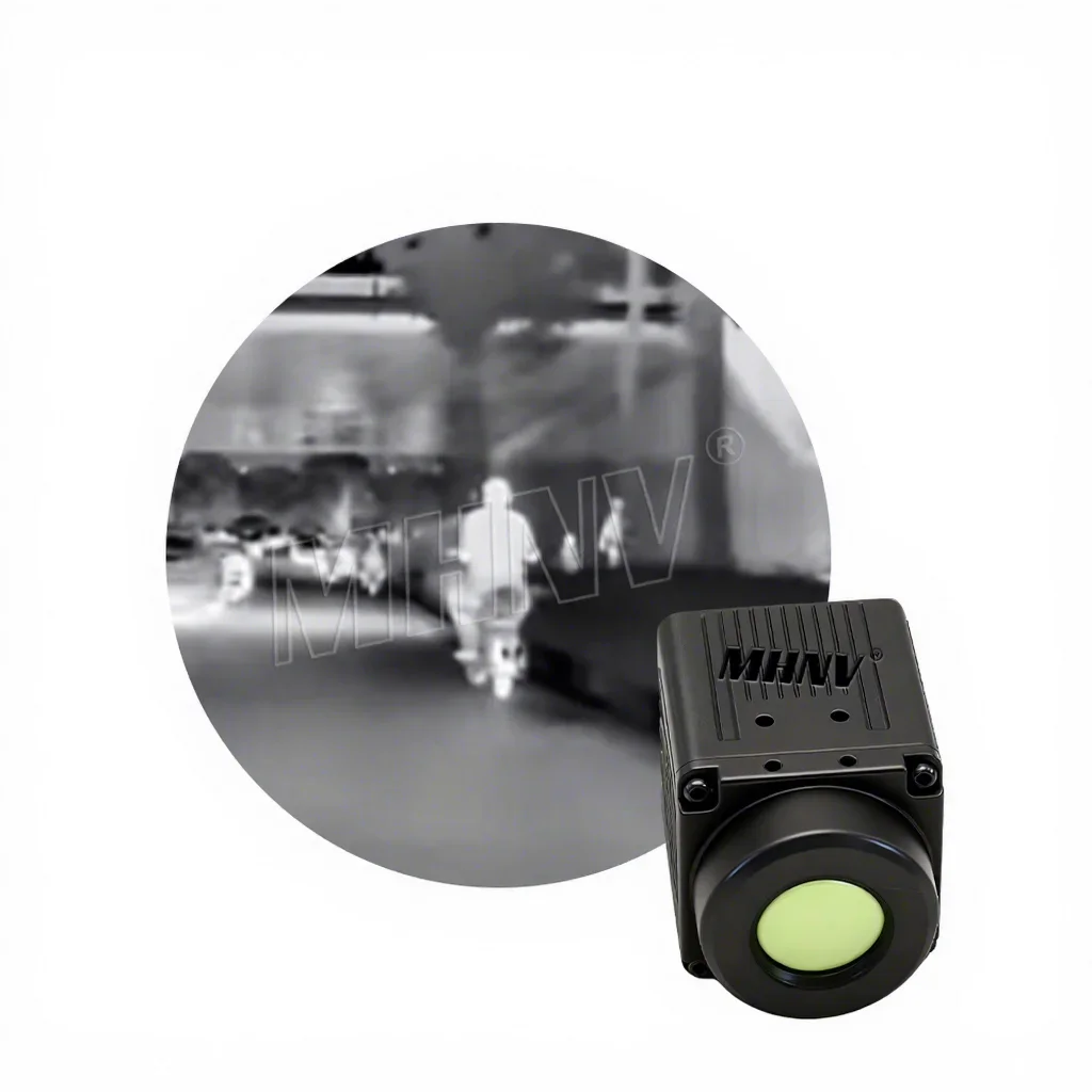 Hot Sale MHNV Super Wide Angle Car Rear View Backup Camera Mini Night Vision Infrared 384x288 17μm Vehicle Thermal Imaging Camer