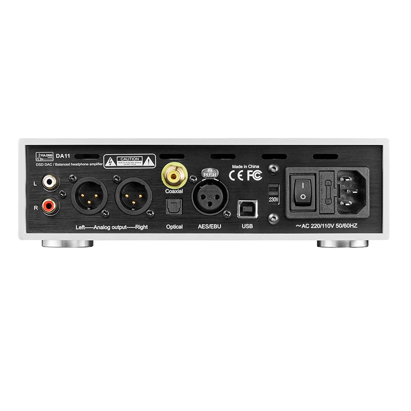 YuLong DA11 ES9038PRO DSD512 DAC 768kHz Decoding Amp Preamplifier Desktop dekoder Headphone Amplifier