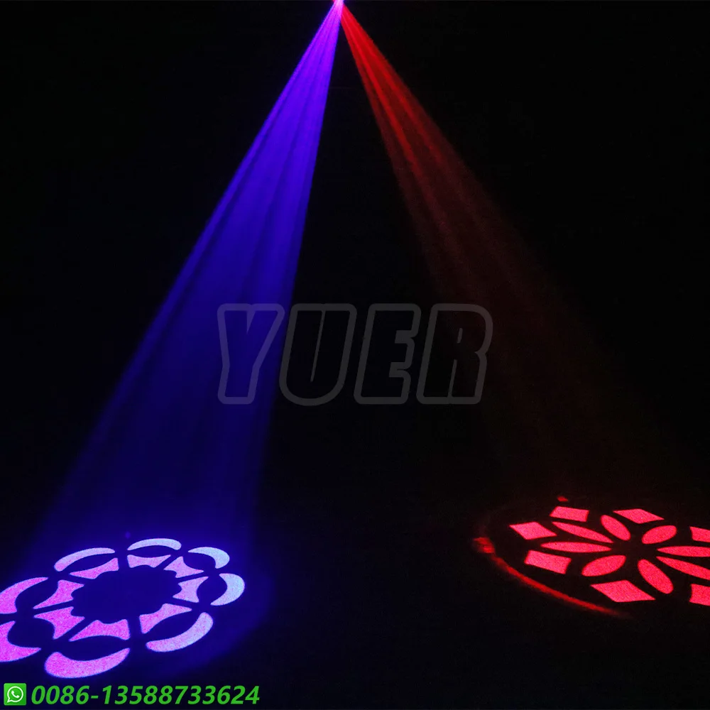 Imagem -05 - Led Rgbw Ouro Strobe Projetor Luz de Palco Rotação Heads Beam Padrões Rgb Laser Música dj Disco Discoteca Bar Dmx512 Novo