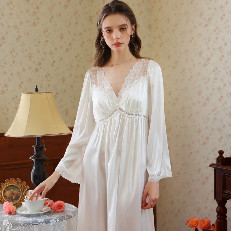 elegante-camison-de-manga-larga-inspirado-en-la-corte-francesa-con-detalles-de-encaje-diseno-con-cuello-en-v-perfecto-para-primavera-y-otono