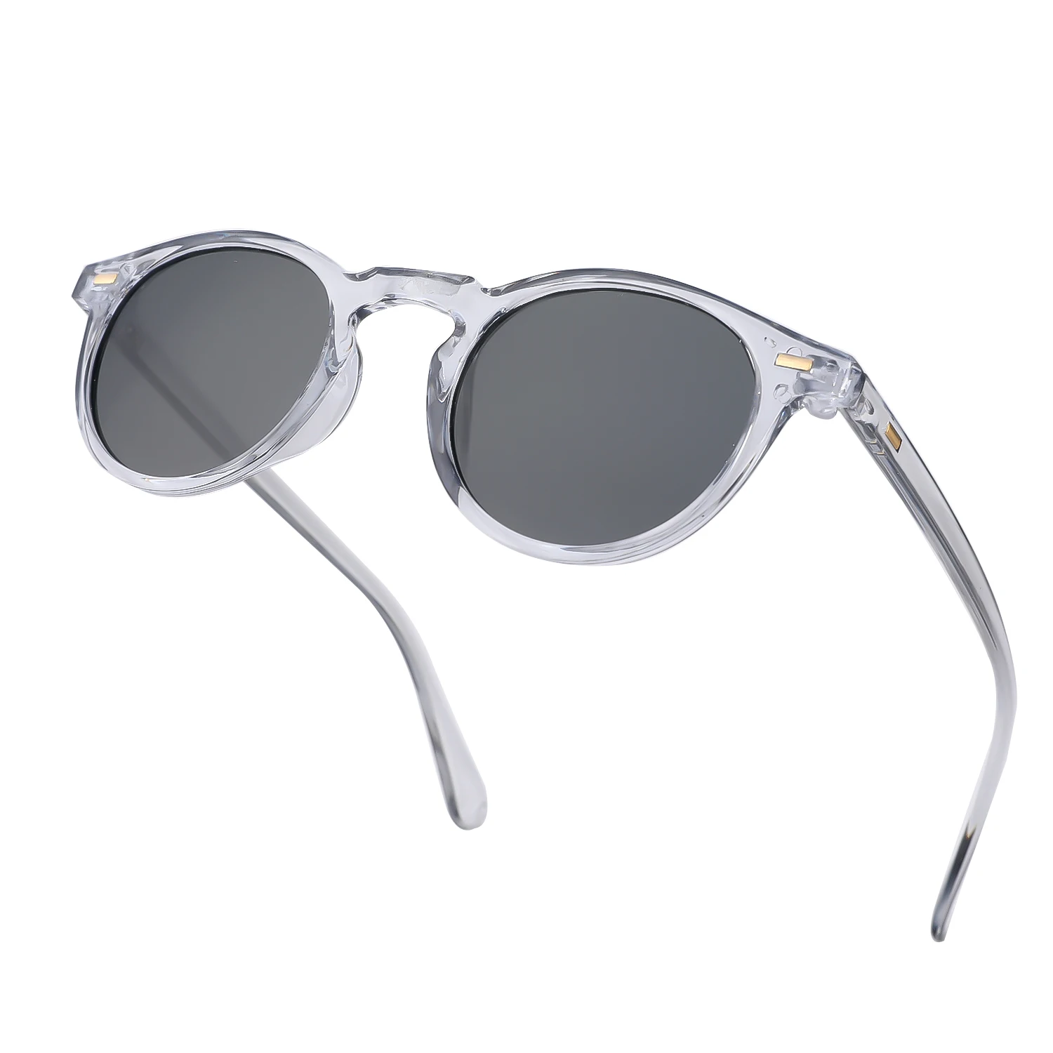 Kleine runde Sonnenbrille, stilvolle Sonnenbrille für Damen und Herren, Retro, klassisch, Multi-Style-Auswahl, Reisen, Einkaufen, Wandern, UV400 – Detail 12