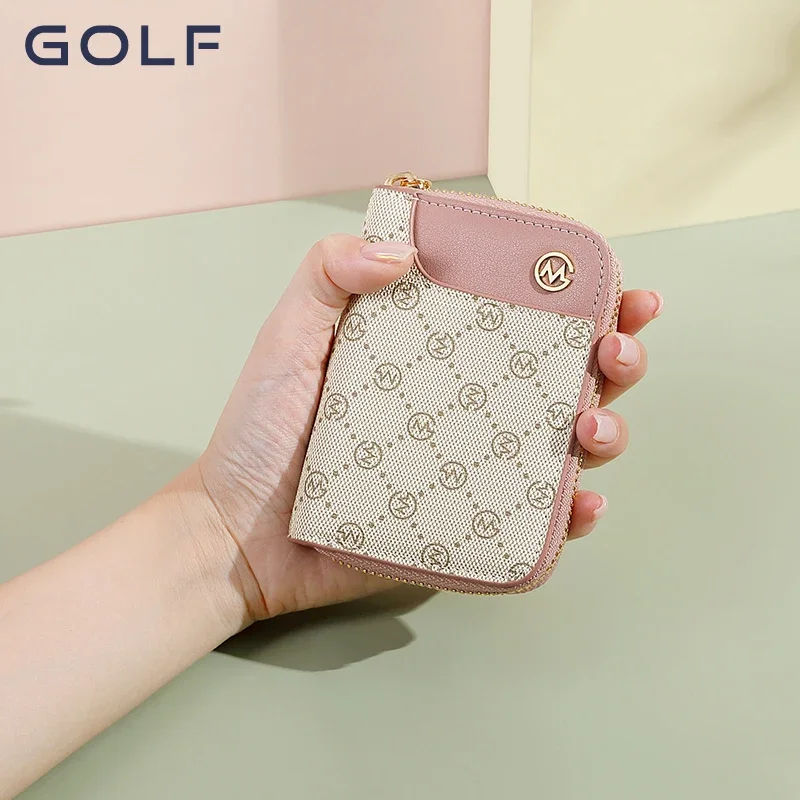 GOLF Card Bag Women\'s 2023 New Multi slot Card Clip Women\'s Small Zero Wallet Large Capacity Document Bag