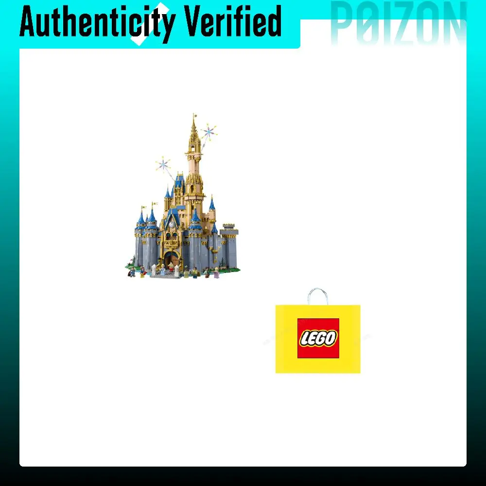 LEGO x Disney Collection Castle 100th Anniversary Building Blocks 4837pcs 8 Figures 43222