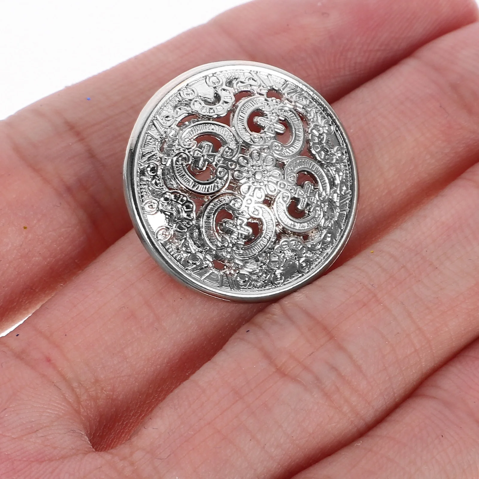 20Pcs Metal Buttons for Clothing Jackets Suits Sewing DIY Crafts Sturdy Decorative Clothes Decors Jacket Button