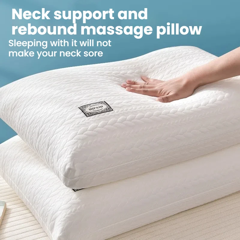 HQ High Loft Memory Foam Pillow Neck Support for Home Hotel Dorm Wholesale