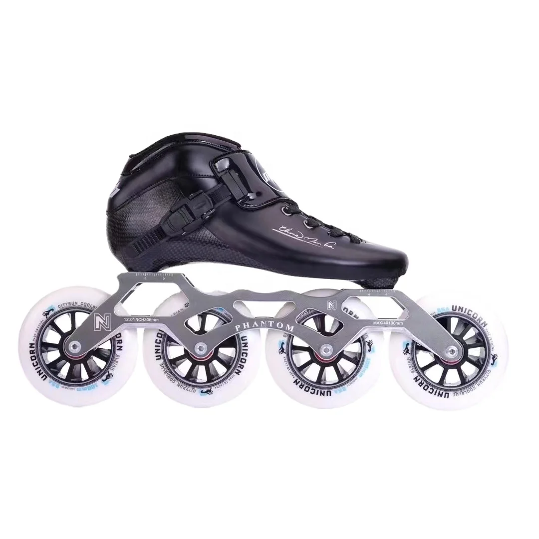 1 Stuk Verzending Snelheid Roller Inline Skates Schoenen Voor Volwassen Inline Skate Voor Mannen En Vrouwen Speed Skate Schoenen