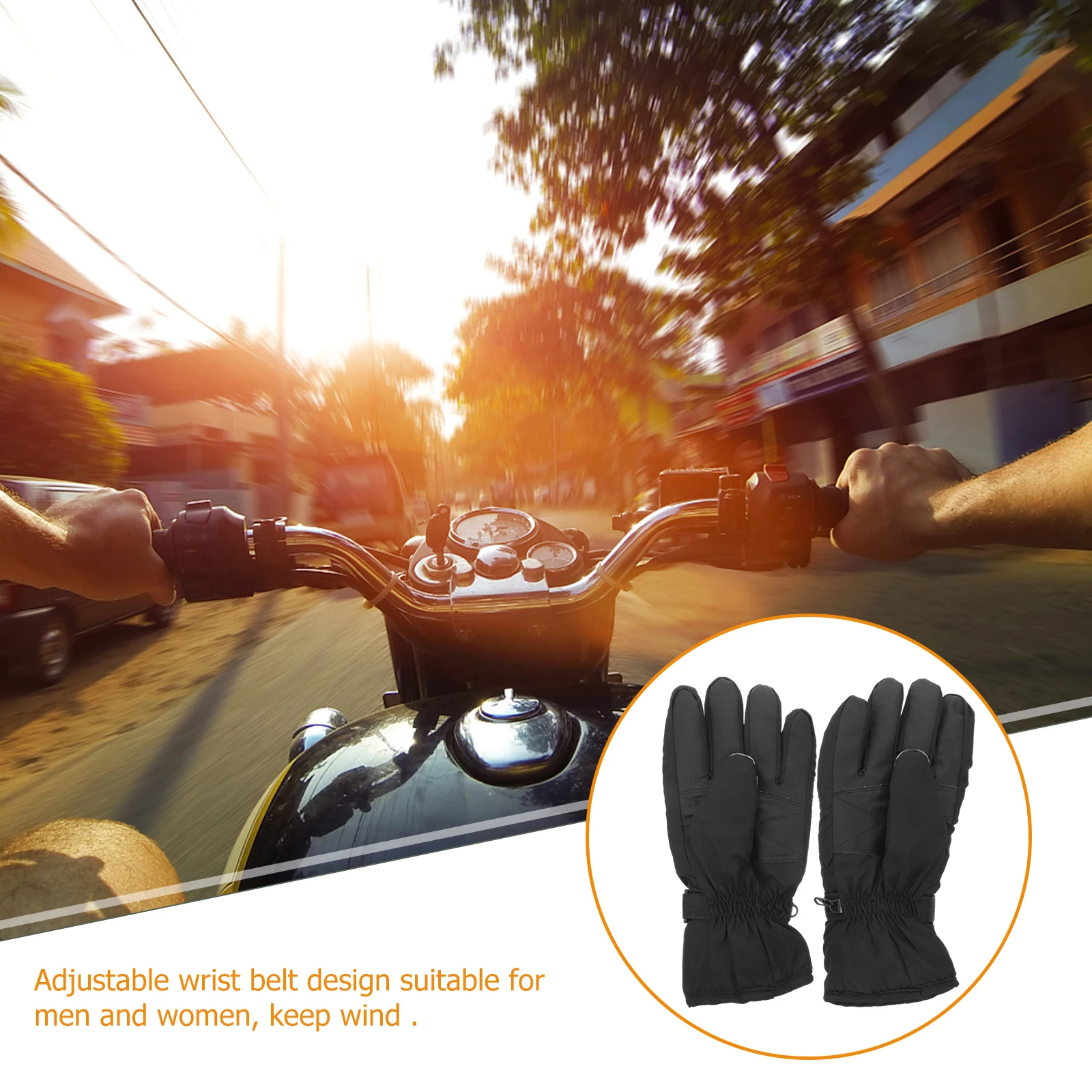 

Heated Gloves Insulated Thermal Electric Heating Hand Warming Mens for Cold Weather Work Men's