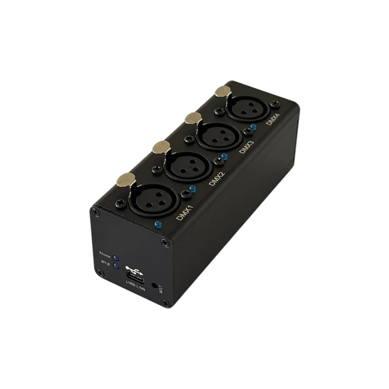 

【Buy Now】Artnet MINI DMX512 Ethernet Lighting Controller Interface 4 Universe 2048 Disco With MA2