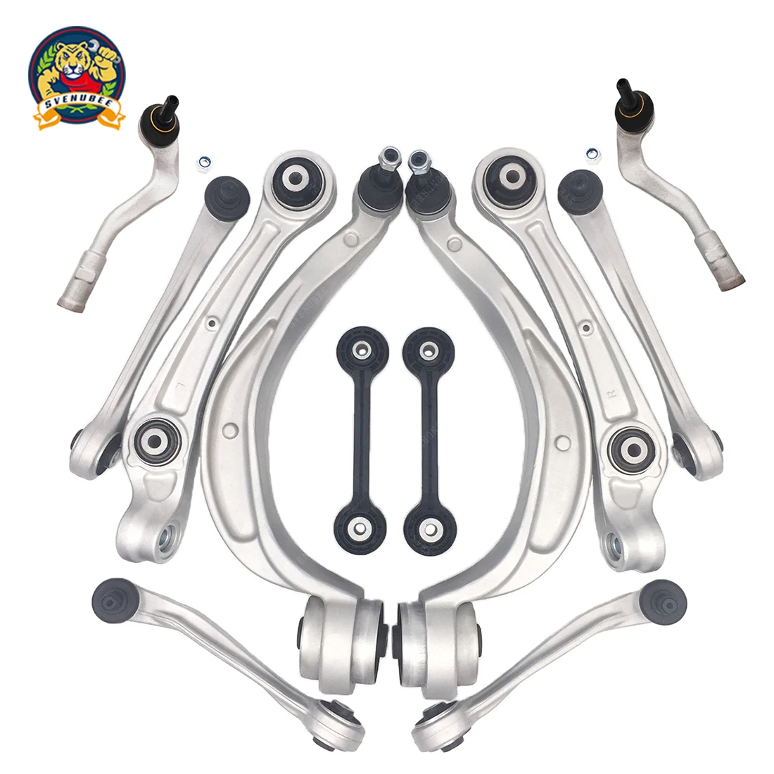 

Svenubee Front Upper Lower Control Arm Stabilizer Links Suspension for Audi A4 A5 S4 Q5 Quattro 2011 2012 2013 2014 2015