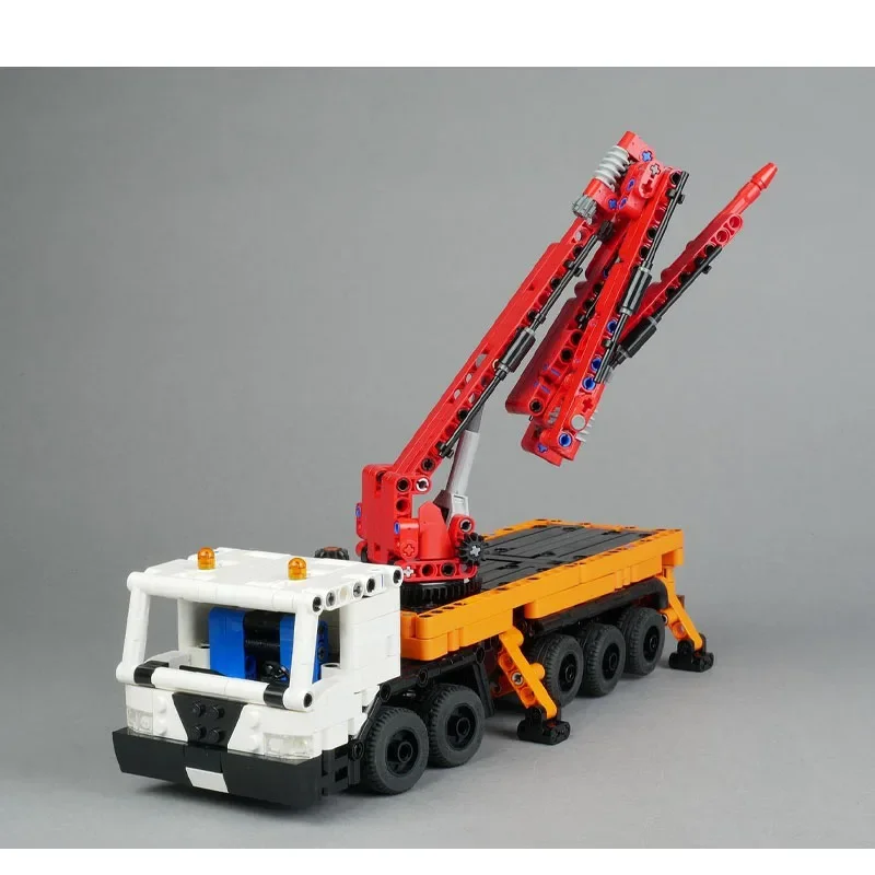 

MOC-194984 New Classic Concrete Pump Truck Building Block Model, 959 Pieces, Boys' Children's Birthday Building Block Toy Gift