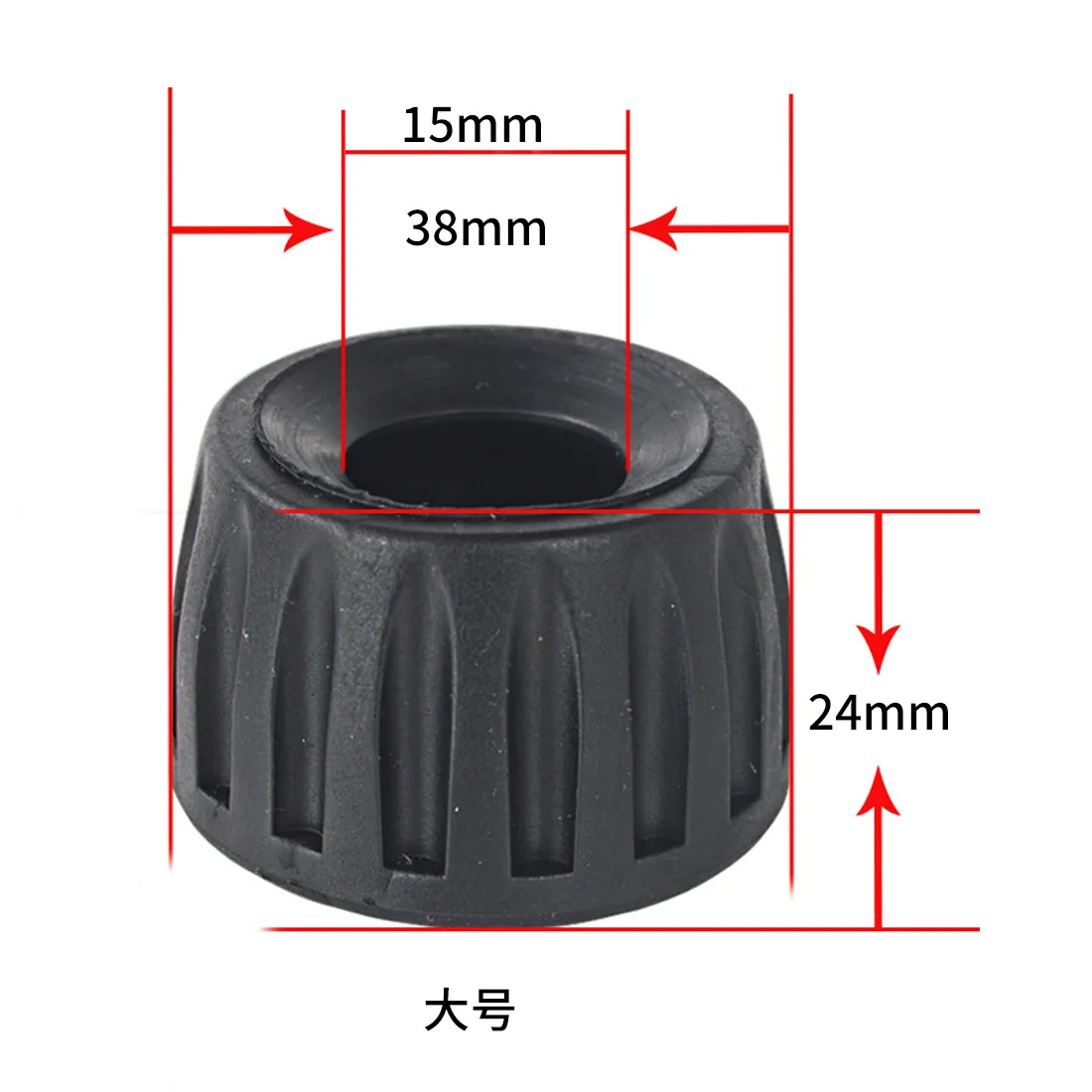 Anti Vibration Non-Slip Rubber Tripod Foot Pads Heavy Suppression Pads for 668 690 590 888 691 800 880 870 Yunteng Camera Tripod