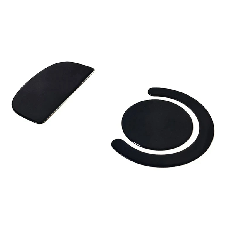 1Set Mouse Feet Sticker For Logitech GPW 2 G PRO X Superlight Wireless Mouse Rounded Curved Edge Skates Glide Feet Durable Black