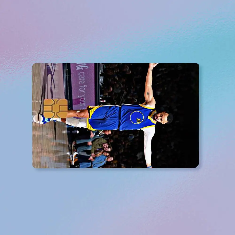 Basketball S-Stephen C-Curry  Credit Card HD Stickers Premium matte film effectively prevents fingerprints and daily abrasion.