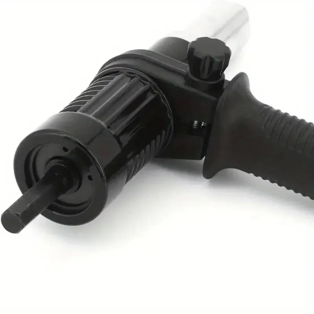 Electric Riveting Gun Adapter Professional Nozzle Cordless Conversion Tool for Power Drill Accessories