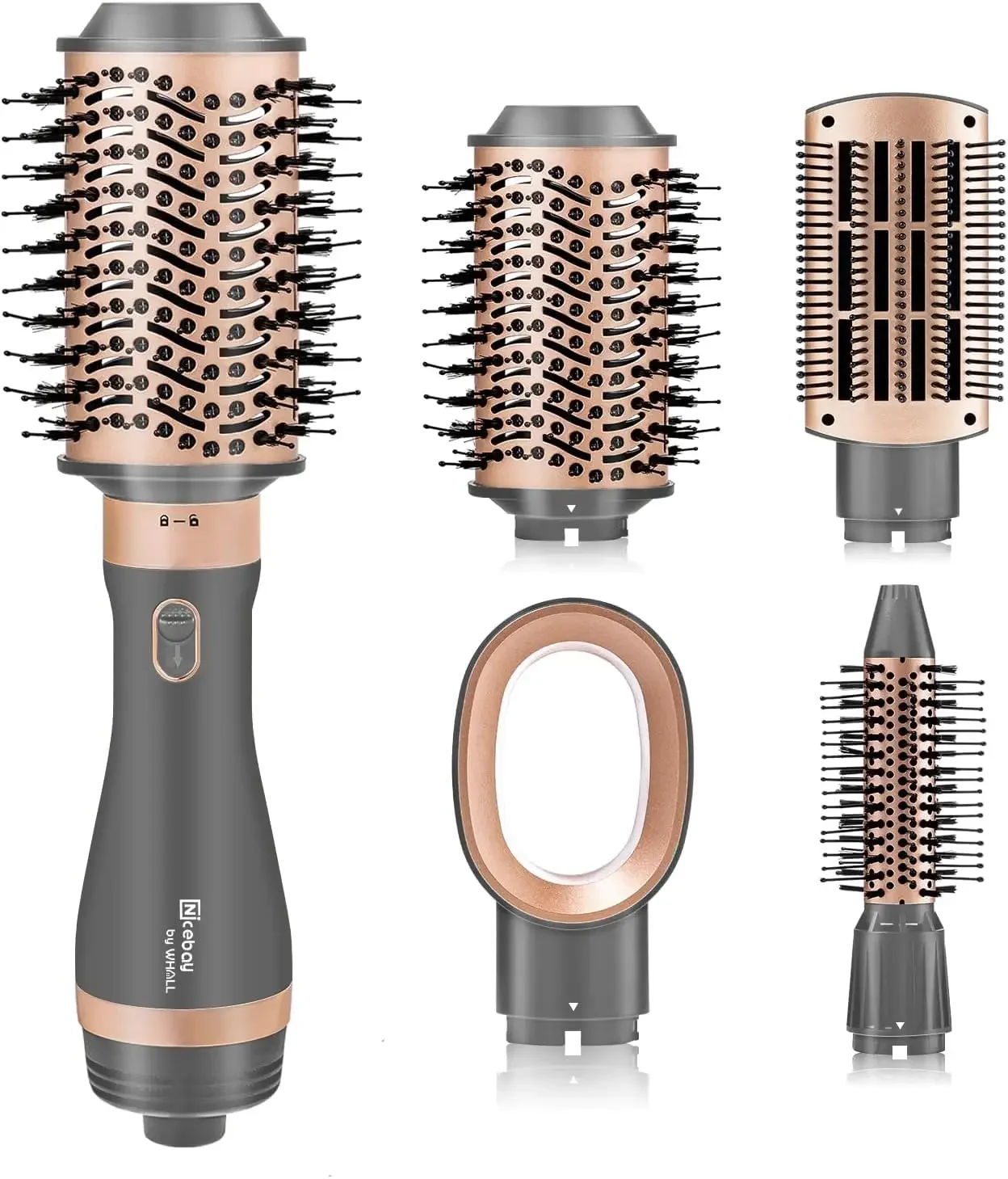 Hair Dryer Brush Blow Dryer  in One, Hot Tools Dryer  Set for Straightening/Drying/Curling,