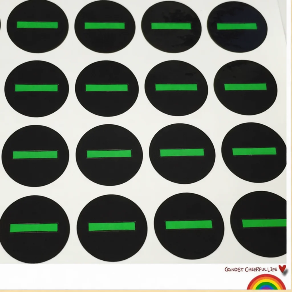 Safety Polarity Mark Stickers Waterproof Labels Plus Minus Symbols For Battery Connection Electronic Power Handling