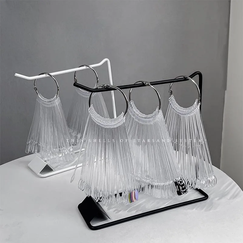 New Nail Photography Accessories Nail Display Tips Exhibitor Nails Swatch Sticks Nail Display Tips Color Chart MJZSJ02