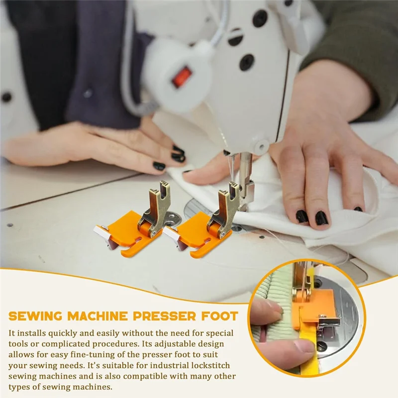 ABVT-متعددة الوظائف لآلة الخياطة الصناعية، قابلة للتعديل لآلات الخياطة الصناعية، قدم الضغط في ماكينة الخياطة