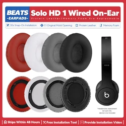 Replacement Ear Pads For Beats Solo HD 1 On Ear Wired Headphone Accessories Headset Ear Cushion Repair Parts 810-00012-00