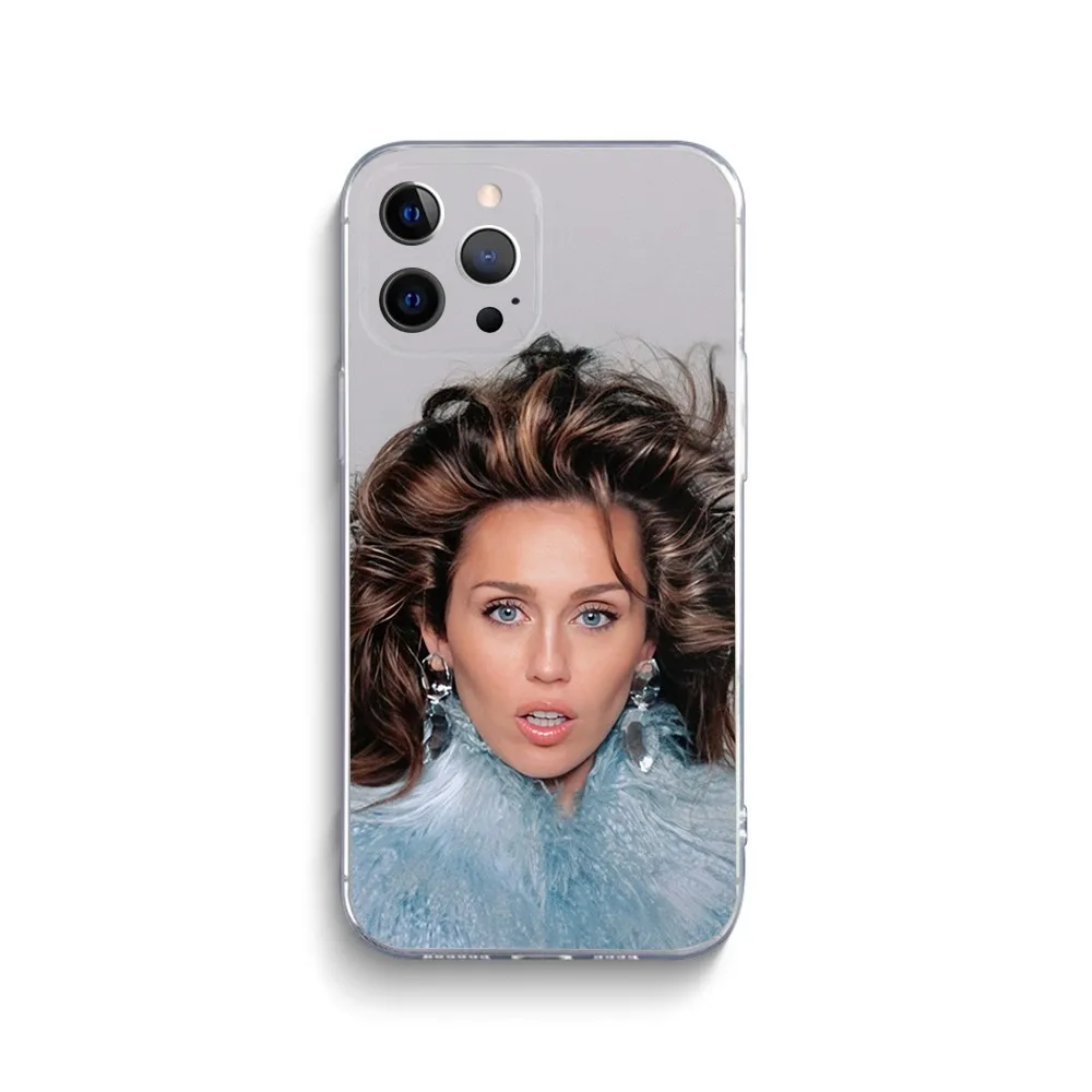 M-Miley Cyrus Doctor Phone Case For iPhone 15,14,13,12,11 Plus,Pro,Max,XR,XS,X,7,8 Plus,SE,Mini Transparent Silicone Soft