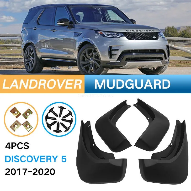 Mud Flaps For Land Rover Discovery 5 2017-2020 MudFlaps Front Rear Mudguards Car Accessories