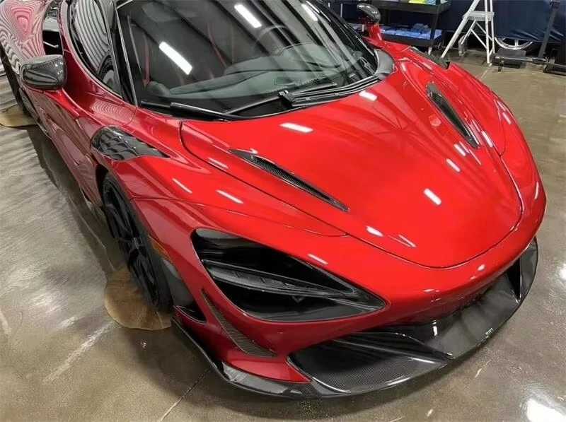 RYFT Style Carbon Fiber Front Lip for Mclaren 720S Body Kit 5