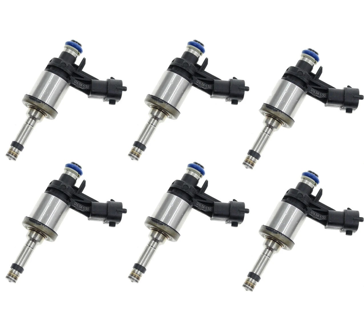 1/6Pcs Fuel Injectors For GMC Acadia Cadillac CTS STS Chevrolet Camaro Traverse 12611545 12632255 12638530 12669384 2173445