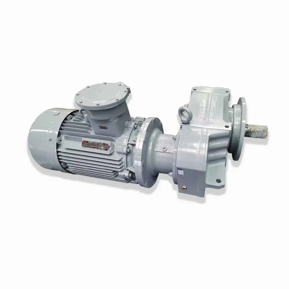 

FA97 FA109 Series parallel helical 1:30 Ratio gearbox high torque shaft mounted