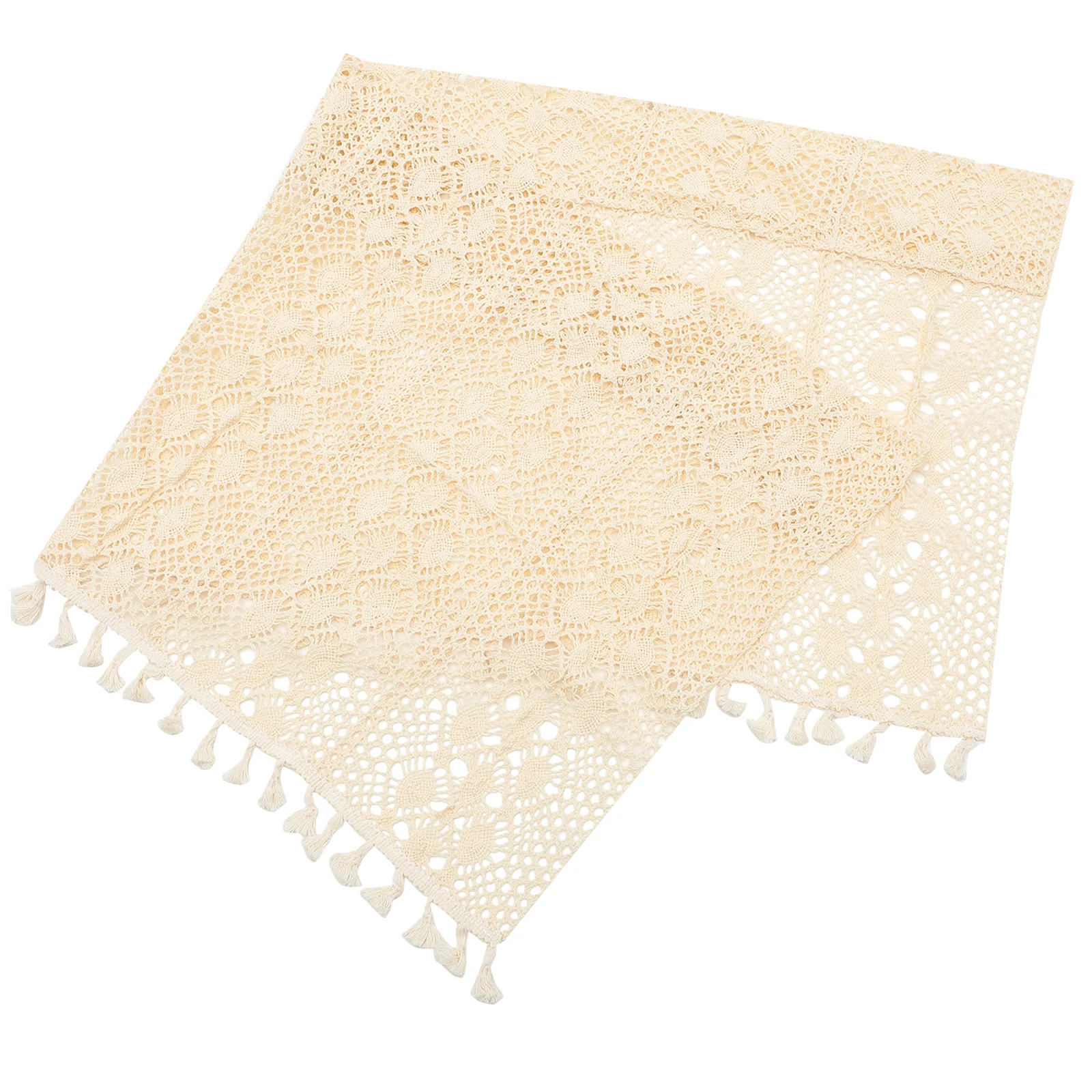 

Crochet Short Rustic Kitchen Bedroom Cabinet Half Curtains For Kitchen Privacy Drapes Small Home Decor