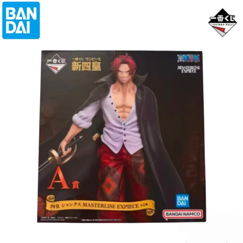

В наличии оригинальная фигурка Bandai Ichiban Kuji New Four Emperors A B C D Луффи Багги Шанкс Teach Anime Figure Action Model Toys