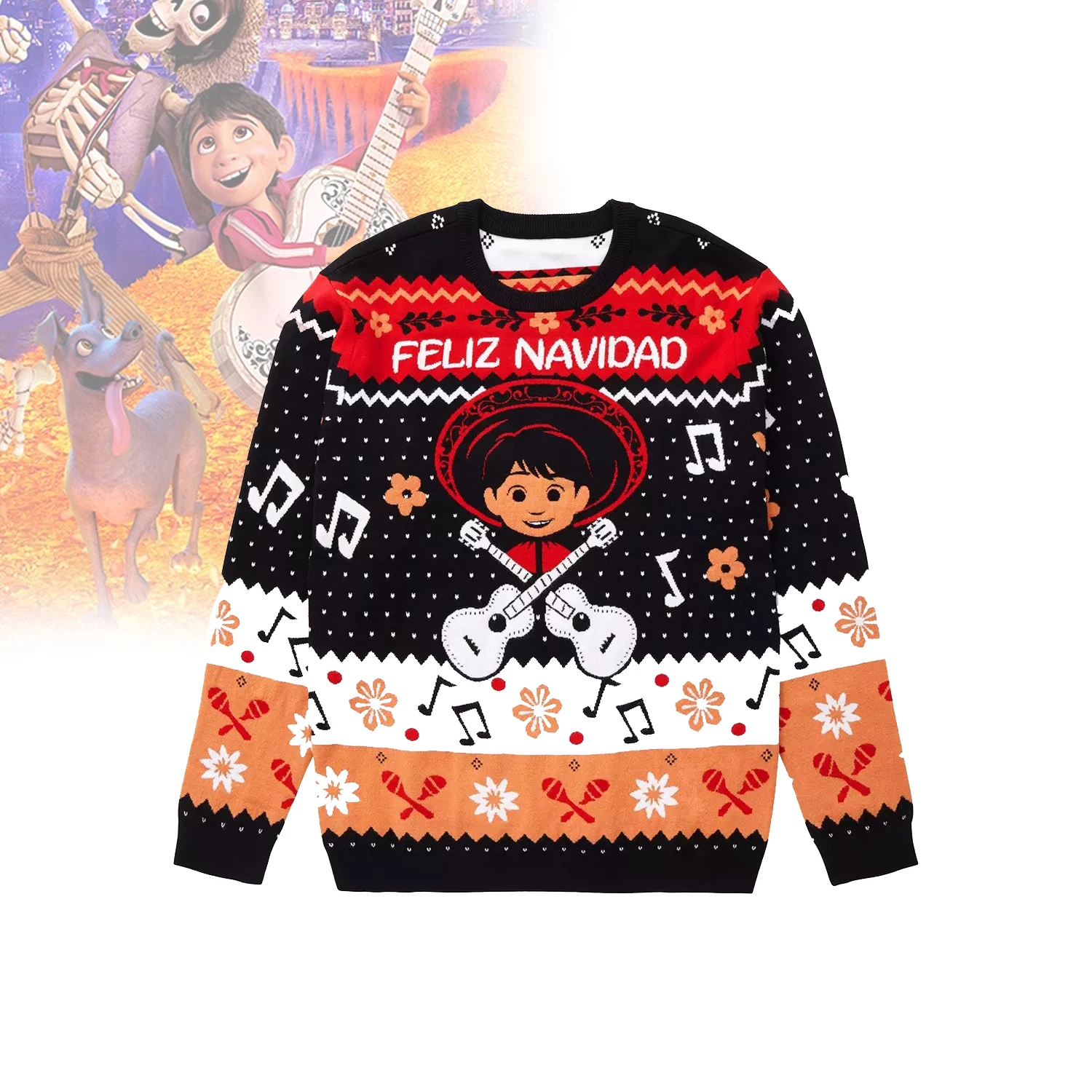 25-26 جديد عيد ميلاد سعيد الاحتفال أنيمي موضوع الفيلم متعة هوديي ديزني كوكو سترة قبيحة