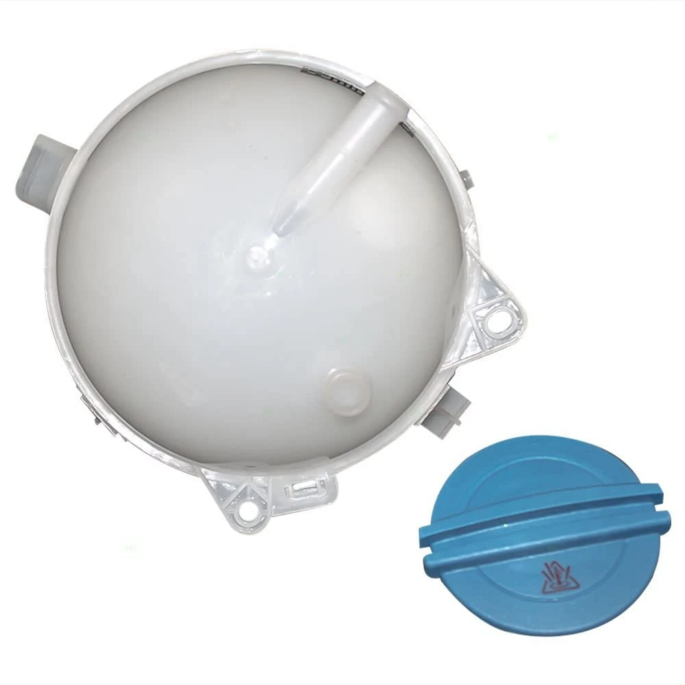 ABOU-Engine Radiator Coolant Reservoir Tank Bottle And Cap For GOLF MK6 JETTA MK5 TIGUAN PASSAT CC 1K0 121 407 A