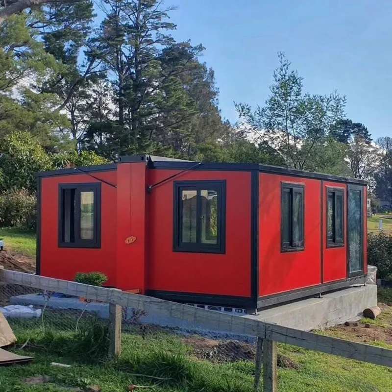Travel Trailers 2 3 Bedrooms Sheds Storage 20ft 40ft Expandable Container House Modern Prefabricated Mobile Container Home